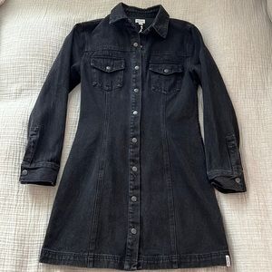Rhythm Alfa Long Sleeve Denim Dress
